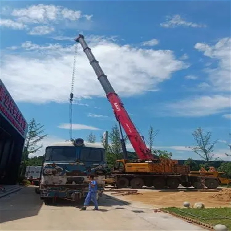 石棉吊车出租｜16吨汽车吊｜工地吊装/设备吊运｜灵活调度_专业团队